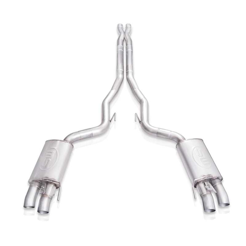 Ford Mustang Performance Exhaust - Stainless Works - Legend Catback X-Pipe - `15-`20 Ford Mustang Performance Exhaust - Stainless Works - Legend Catback X-Pipe - `15-`20